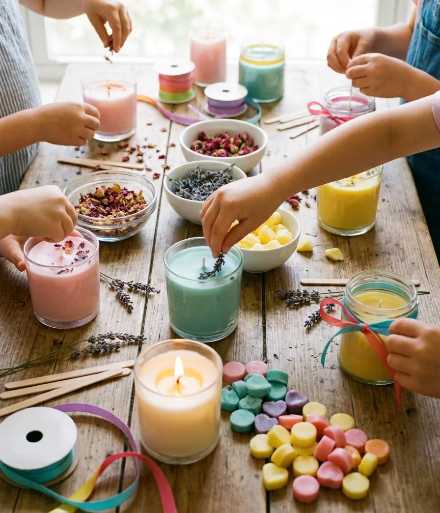 ورشة صناعة الشموع مع Shadow Candles